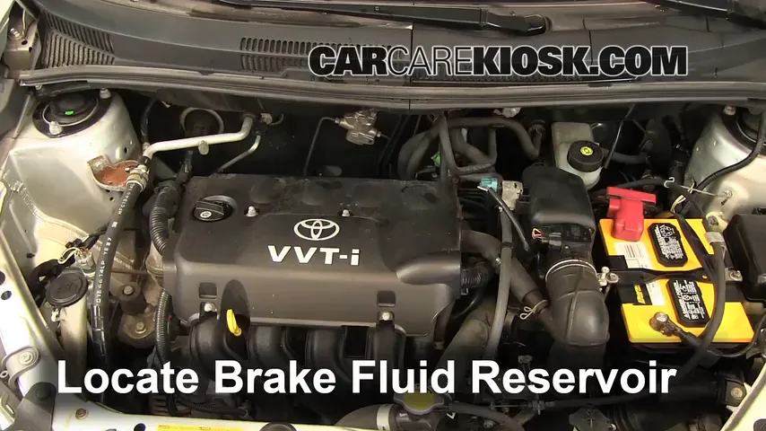 2004 Scion xA 1.5L 4 Cyl. Brake Fluid